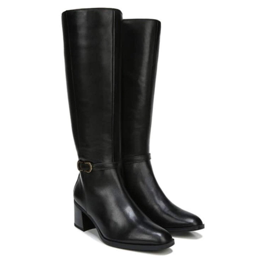 Naturalizer Black Leather Sterling Tall Boot NWT
